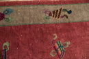 2x4.5 Antique Art Deco Rug Runner