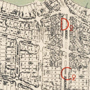 Vintage Cobb Island Map 1935