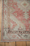 2.5x5 Vintage Distressed Oushak Rug Runner