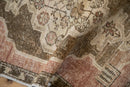 2.5x4 Vintage Distressed Oushak Rug