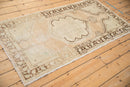 3x5.5 Vintage Distressed Oushak Rug