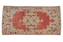3x6 Vintage Distressed Oushak Rug Runner