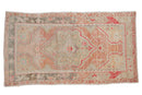 3x5 Vintage Distressed Oushak Rug