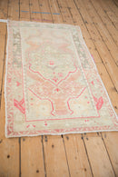 3x5 Vintage Distressed Oushak Rug
