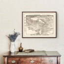 Vintage Napa Valley Map 1927