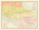 Vintage Shanghai Map 1889