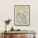 Vintage Map of Philippines 1899