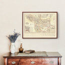 Vintage Balkans Map 1906