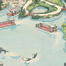 Vintage Rainbow Springs Florida Map 1967
