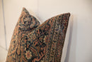 XL Vintage Rug Fragment Pillow 24x24
