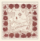 Vintage Pictorial Map of Cape Cod 1948