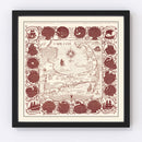 Vintage Pictorial Map of Cape Cod 1948