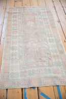 2.5x4.5 Vintage Distressed Oushak Rug