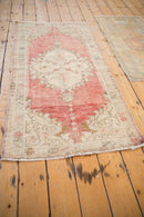2.5x5 Vintage Distressed Oushak Rug Runner