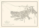 Vintage Western Tajikistan Map 1873