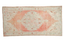 3x5.5 Vintage Distressed Oushak Rug