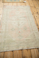 2.5x4.5 Vintage Distressed Oushak Rug