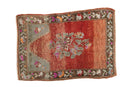 2.5x4 Vintage Distressed Oushak Rug