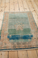 2.5x3.5 Vintage Oushak Rug