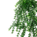 Willow Leaf Garland Artificial Hanging Bush 7.1×30in – NFPA701 Fire Rated – UV Resistant