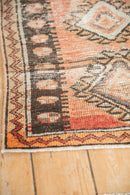 2x4.5 Vintage Distressed Oushak Rug Runner