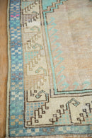2.5x3.5 Vintage Distressed Oushak Rug