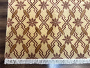 Tibetan Rug 8x10, Wool with Silk Highlights, Beige and Maroon, Contemporary Carpet