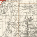 Vintage Map of New Mexico 1896