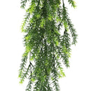 Cedar Vine Garland Artificial Hanging Bush 7.8×30in – NFPA701 Fire Rated – UV Resistant