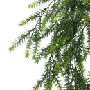 Cedar Vine Garland Artificial Hanging Bush 7.8×30in – NFPA701 Fire Rated – UV Resistant