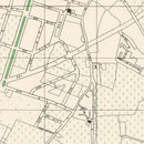 Vintage Map of Jaffa, Israel 1949