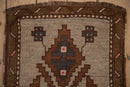 1.5x3.5 Vintage Distressed Kars Rug Mat Runner