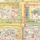 Vintage Map of Beijing, China 1940