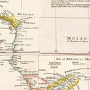 Vintage Africa Map 1755