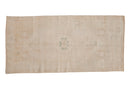 3x6.5 Vintage Distressed Oushak Rug Runner