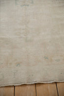 3x6.5 Vintage Distressed Oushak Rug Runner