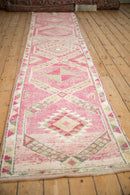 2.5x11.5 Vintage Distressed Kurd Rug Runner