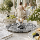 Rabbit Garden Tidbit Tray