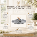 Rabbit Garden Tidbit Tray