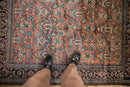 4.5x6 Vintage Fine Bibikabad Rug