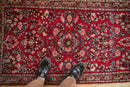 2.5x4.5 Vintage American Sarouk Rug