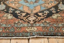 3.5x4.5 Vintage Fine Heriz Square Rug
