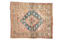 4.5x5 Vintage Anatolian Square Rug