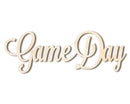 Unfinished Wood Game Day Shape - Word Craft - up to 46"