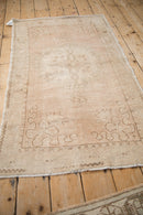 3x5 Vintage Distressed Oushak Rug