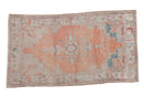 2.5x5 Vintage Distressed Oushak Rug Runner