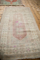 3x5 Vintage Distressed Oushak Rug