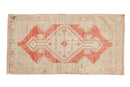2.5x4.5 Vintage Distressed Oushak Rug