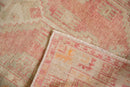 2.5x5 Vintage Distressed Oushak Rug Runner