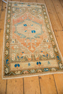 2x4 Vintage Distressed Oushak Rug Runner